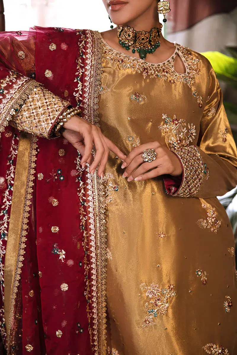 Mushq | Sunehri Anmol Edit | Zaisha -  Mushq Bridal - Original Designer Dress - House of Maryam