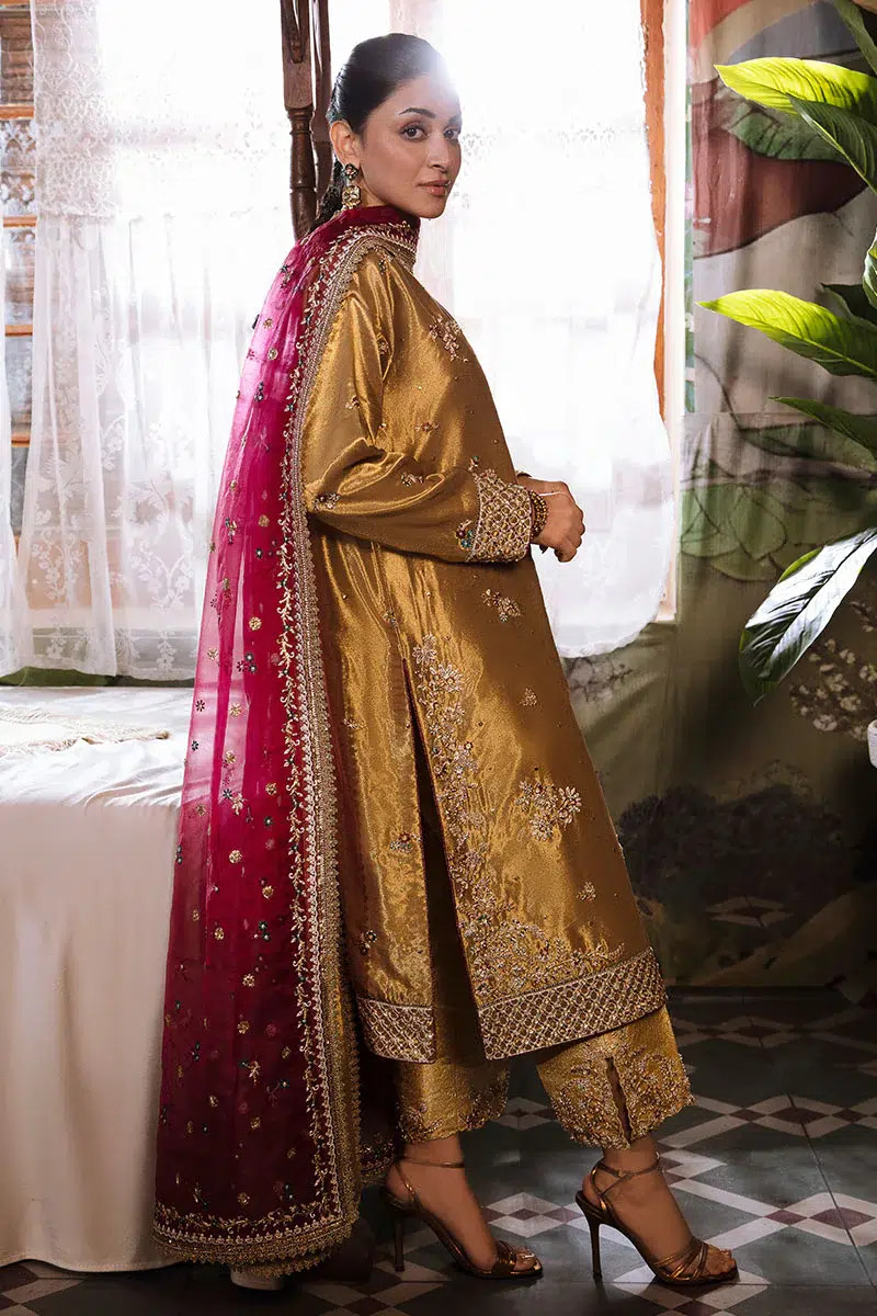 Mushq | Sunehri Anmol Edit | Zaisha -  Mushq Bridal - Original Designer Dress - House of Maryam