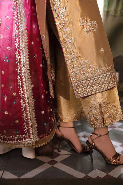 Mushq | Sunehri Anmol Edit | Zaisha -  Mushq Bridal - Original Designer Dress - House of Maryam