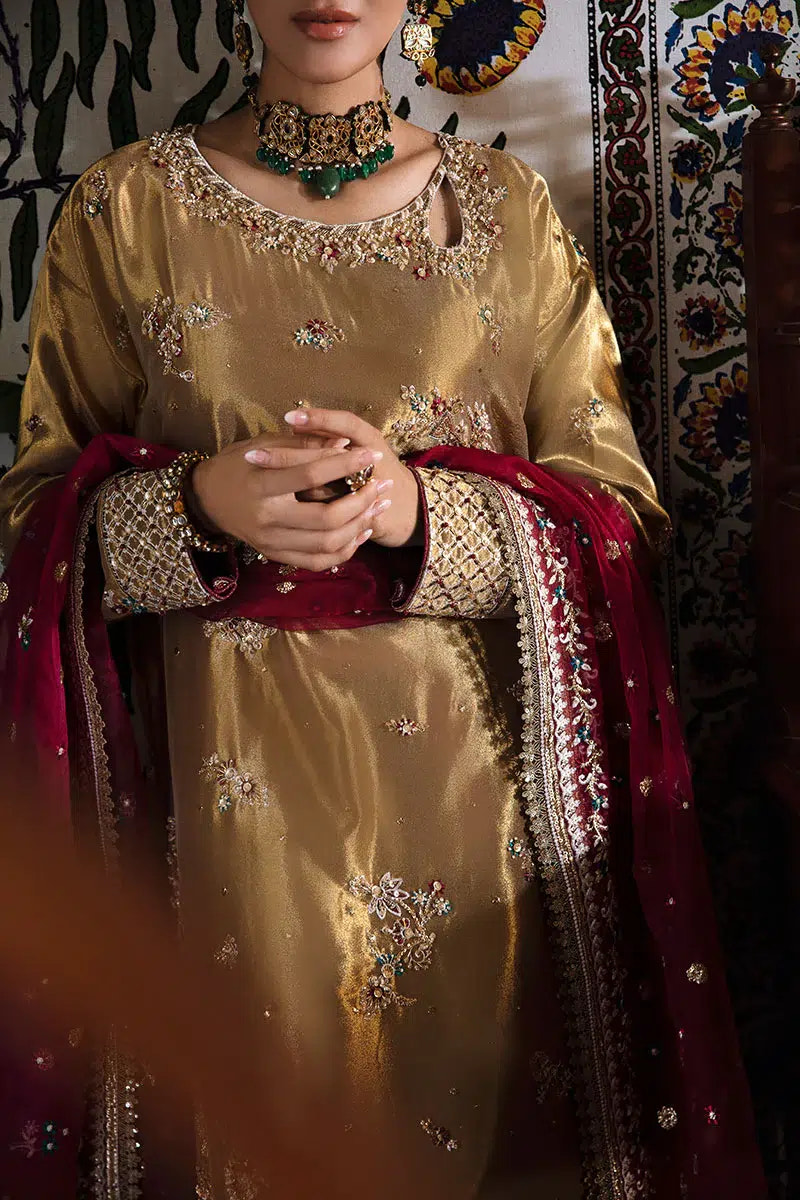 Mushq | Sunehri Anmol Edit | Zaisha -  Mushq Bridal - Original Designer Dress - House of Maryam