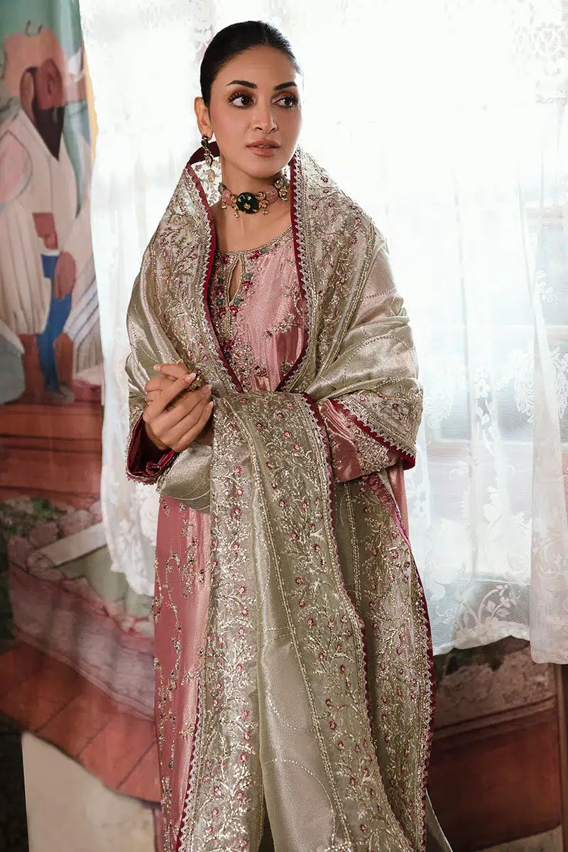 Mushq | Sunehri Anmol Edit | Lamia -  Mushq Bridal - Original Designer Dress - House of Maryam