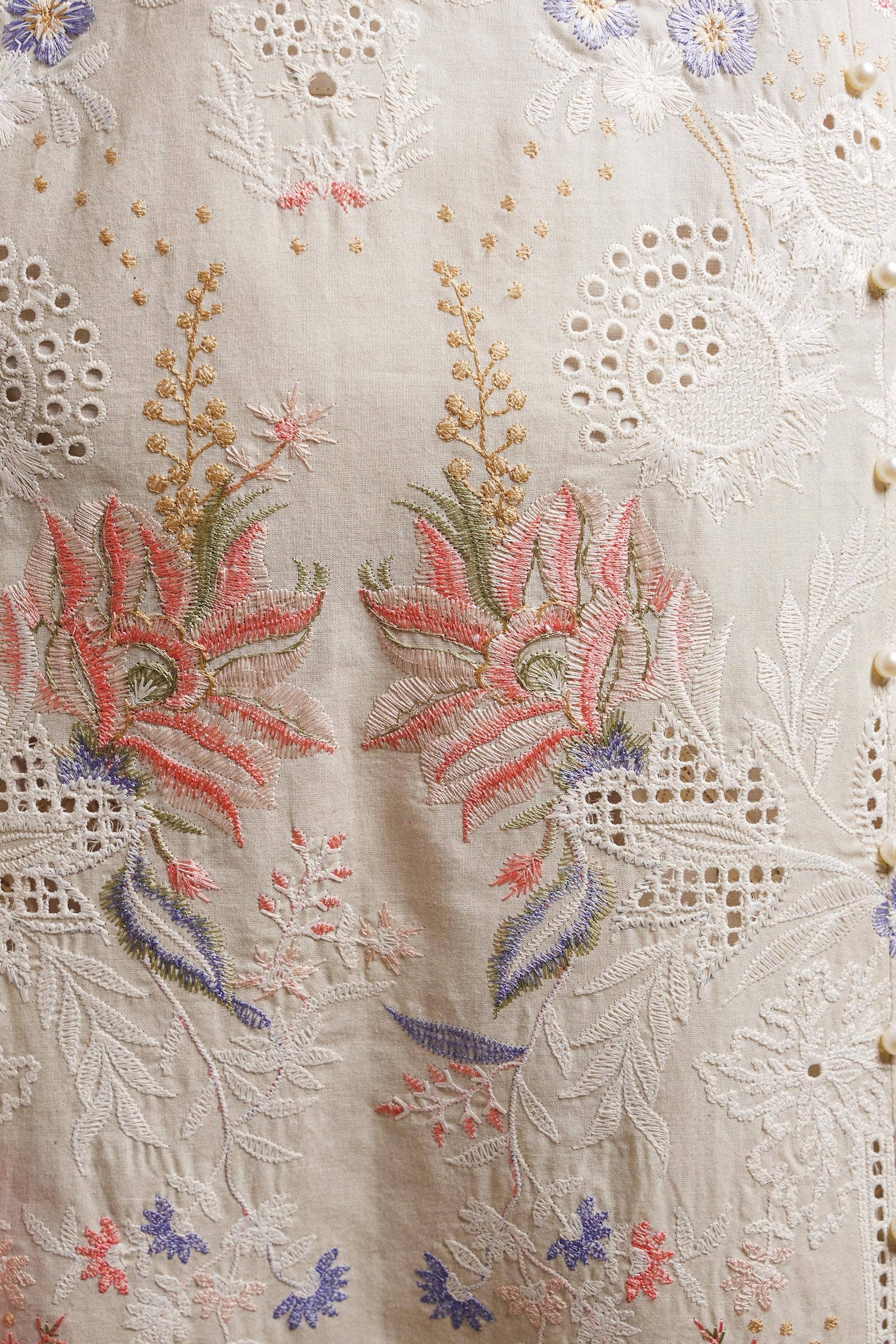 Sana Safinaz | Muzlin Spring 24 | M241-009A-DF -  Sana Safinaz Luxury -  House of Maryam