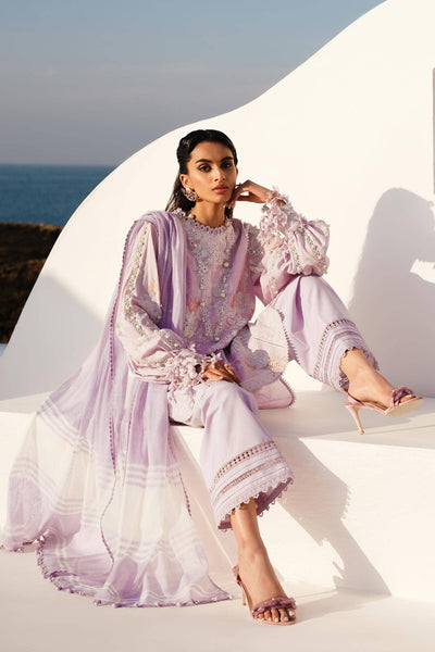 Sana Safinaz | Muzlin Spring 24 | M241-009B-DF -  Sana Safinaz Luxury - Original Designer Dress - House of Maryam