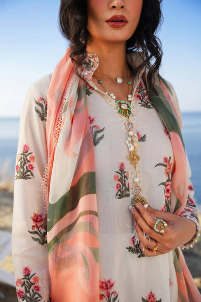 Sana Safinaz | Muzlin Spring 24 | M241-010A-CJ -  Sana Safinaz Luxury - Original Designer Dress - House of Maryam