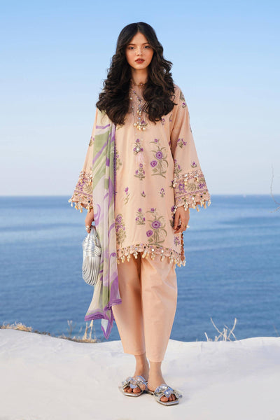 Sana Safinaz | Muzlin Spring 24 | M241-010B-CJ -  Sana Safinaz Luxury - Original Designer Dress - House of Maryam