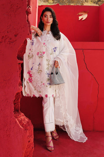 Sana Safinaz | Muzlin Spring 24 | M241-011A-CW -  Sana Safinaz Luxury - Original Designer Dress - House of Maryam