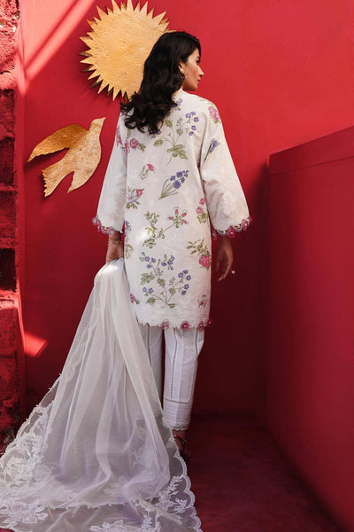 Sana Safinaz | Muzlin Spring 24 | M241-011A-CW -  Sana Safinaz Luxury - Original Designer Dress - House of Maryam