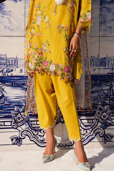 Sana Safinaz | Muzlin Spring 24 | M241-002A-CX -  Sana Safinaz Luxury - Original Designer Dress - House of Maryam