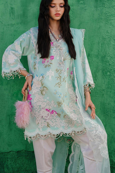 Sana Safinaz | Muzlin Spring 24 | M241-011B-CW -  sana Luxury - Original Designer Dress - House of Maryam