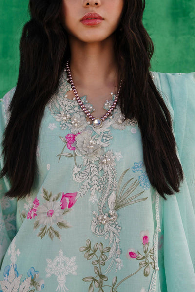 Sana Safinaz | Muzlin Spring 24 | M241-011B-CW -  sana Luxury - Original Designer Dress - House of Maryam