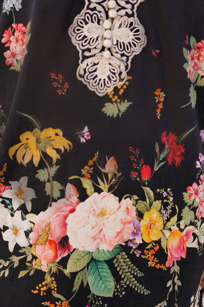 Sana Safinaz | Muzlin Spring 24 | M241-012B-CI -  Sana Safinaz Luxury - Original Designer Dress - House of Maryam