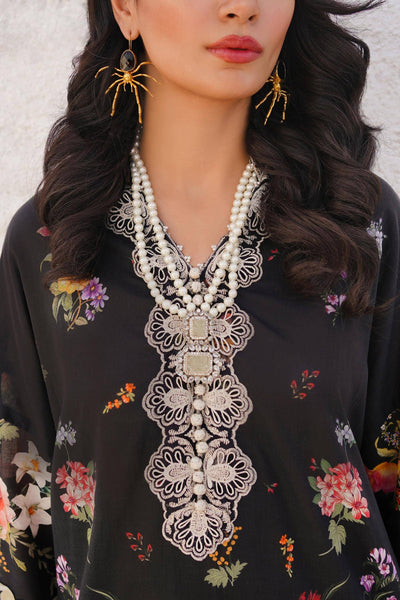 Sana Safinaz | Muzlin Spring 24 | M241-012B-CI -  Sana Safinaz Luxury - Original Designer Dress - House of Maryam