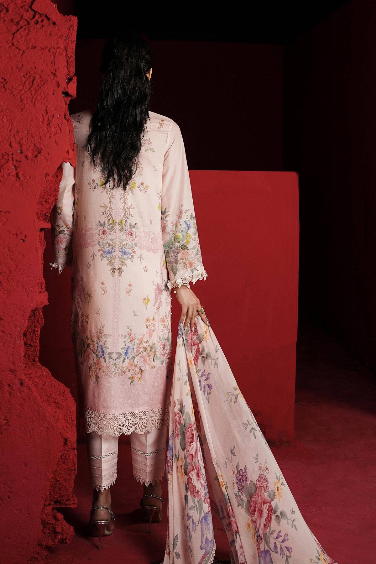 Sana Safinaz | Muzlin Spring 24 | M241-013A-CI -  Sana Safinaz Luxury - Original Designer Dress - House of Maryam