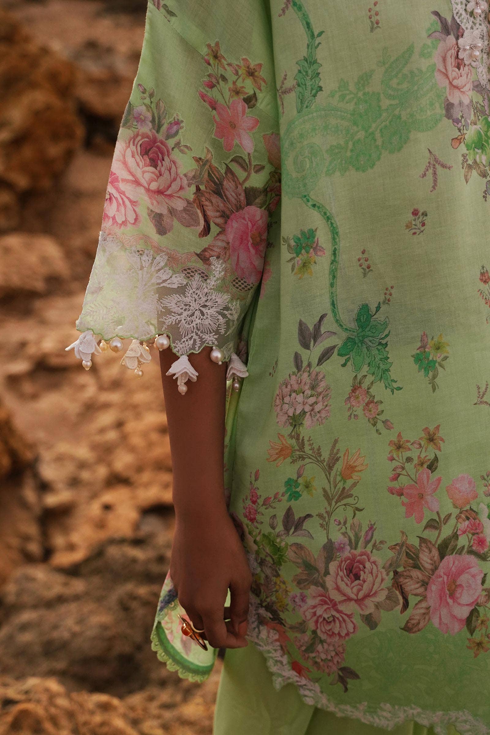 Sana Safinaz | Muzlin Spring 24 | M241-013B-CI -  Sana Safinaz Luxury -  House of Maryam