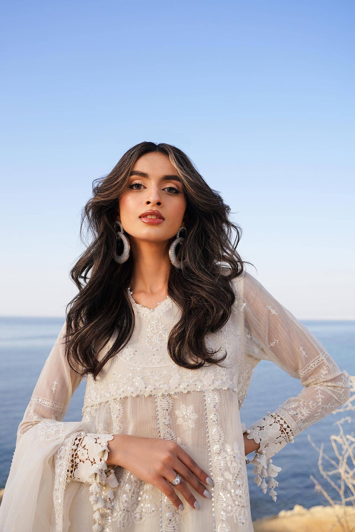 Sana Safinaz | Muzlin Spring 24 | M241-014A-CX -  Sana Safinaz Luxury - Original Designer Dress - House of Maryam