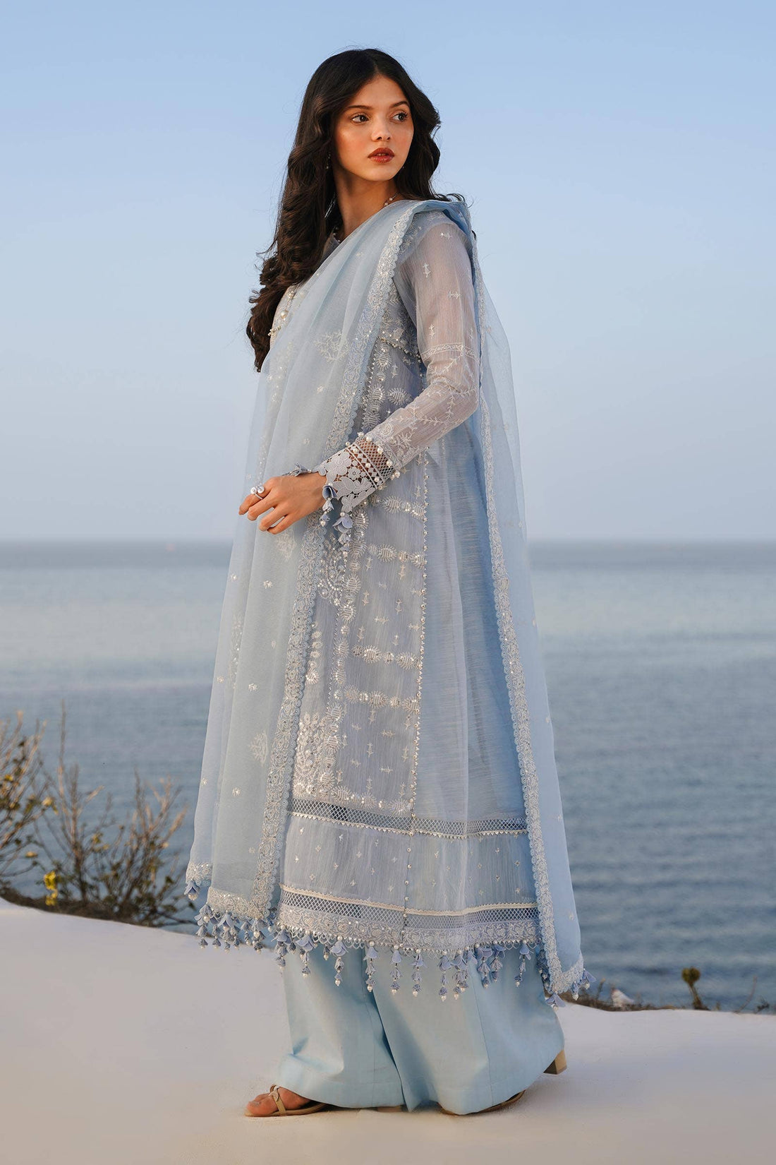 Sana Safinaz | Muzlin Spring 24 | M241-014B-CX -  Sana Safinaz Luxury -  House of Maryam