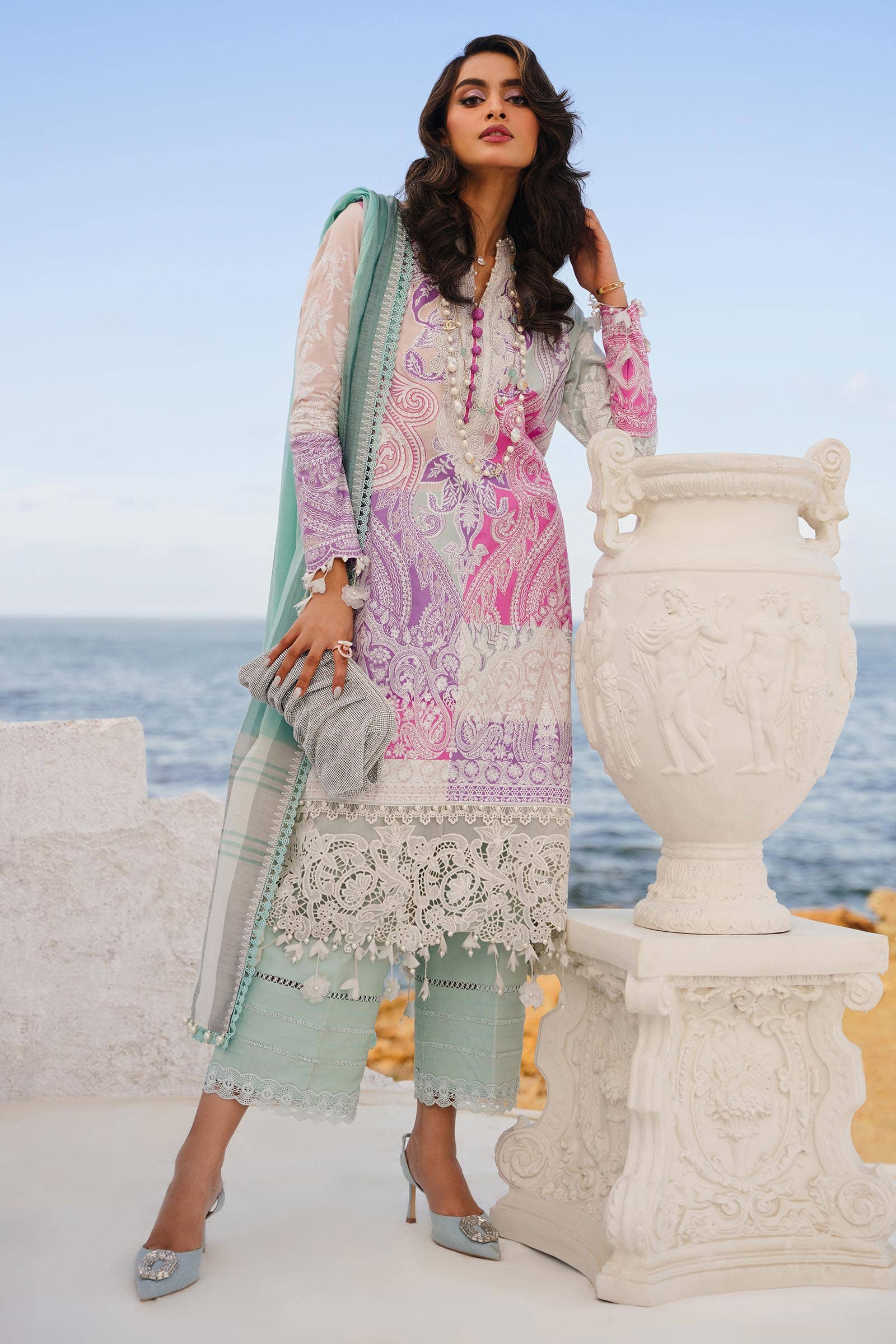 Sana Safinaz | Muzlin Spring 24 | M241-015B-DG