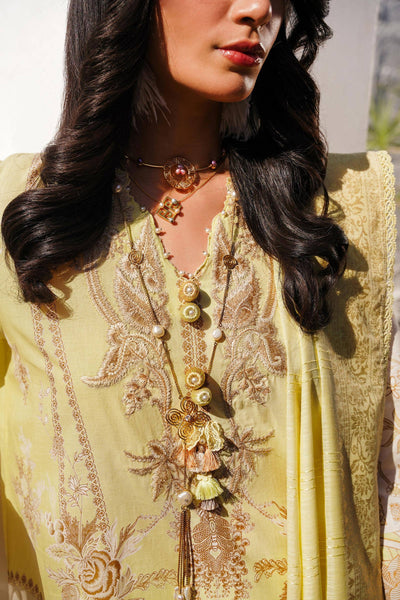 Sana Safinaz | Muzlin Spring 24 | M241-018A-CM -  Sana Safinaz Luxury - Original Designer Dress - House of Maryam