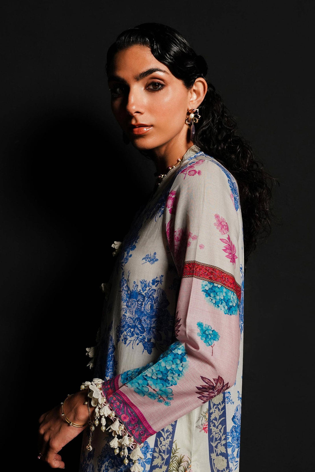 Sana Safinaz | Muzlin Spring 24 | M241-003A-CI -  Sana Safinaz Luxury -  House of Maryam