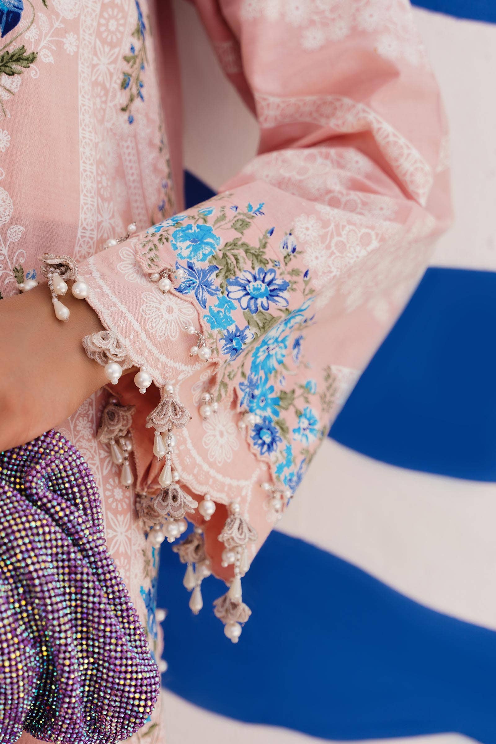 Sana Safinaz | Muzlin Spring 24 | M241-020B-CW -  Sana Safinaz Luxury -  House of Maryam