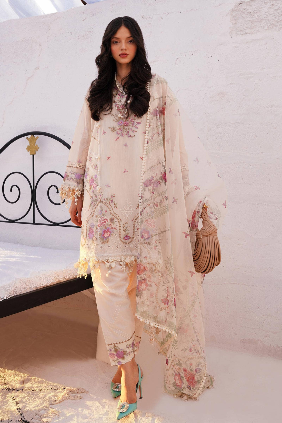 Sana Safinaz | Muzlin Spring 24 | M241-005A-CL -  Sana Safinaz Luxury -  House of Maryam