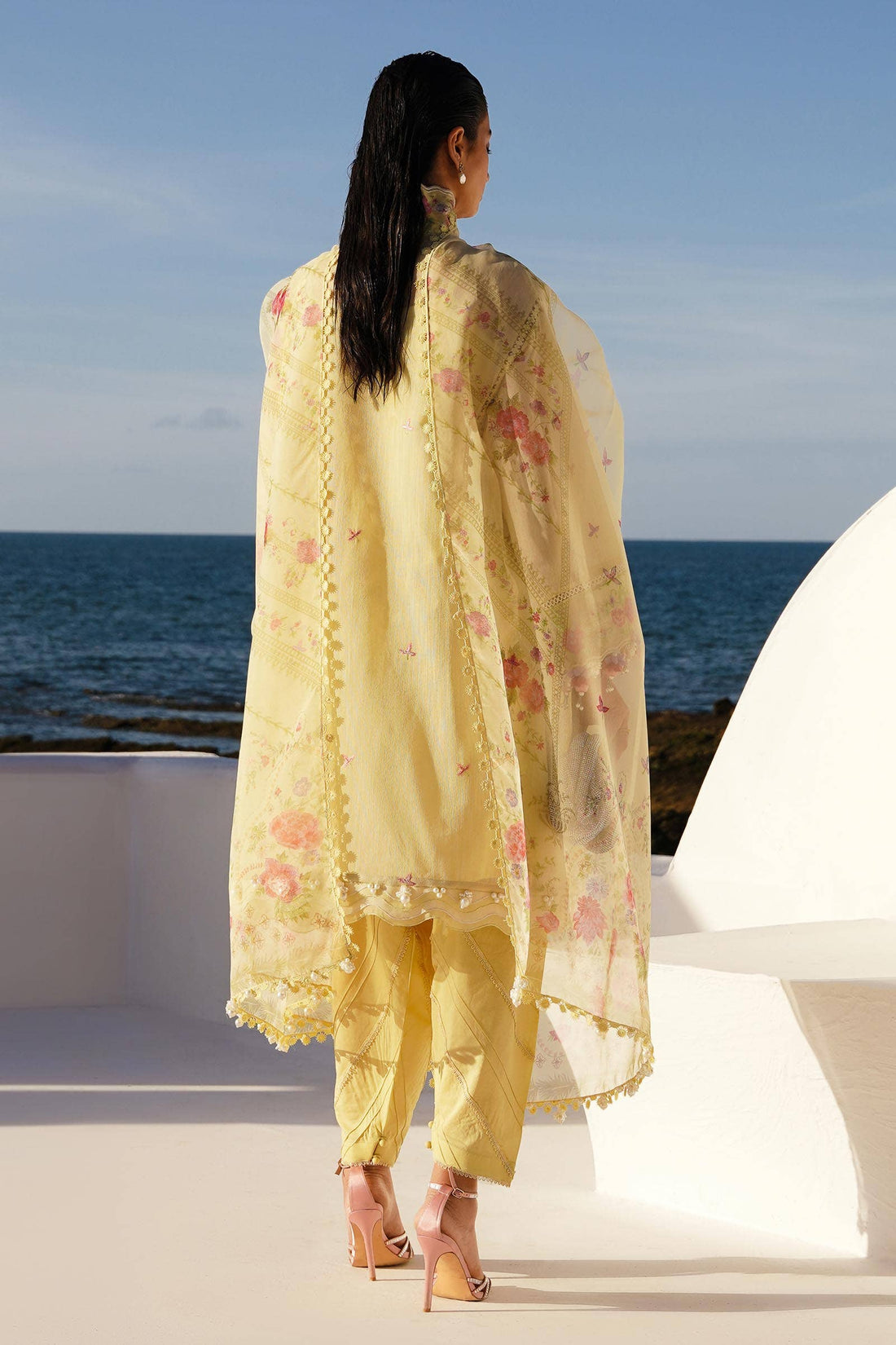 Sana Safinaz | Muzlin Spring 24 | M241-005B-CL -  Sana Safinaz Luxury -  House of Maryam