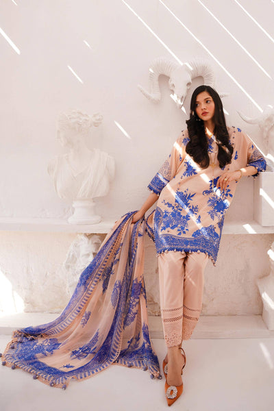 Sana Safinaz | Muzlin Spring 24 | M241-007B-CJ -  Sana Safinaz Luxury - Original Designer Dress - House of Maryam