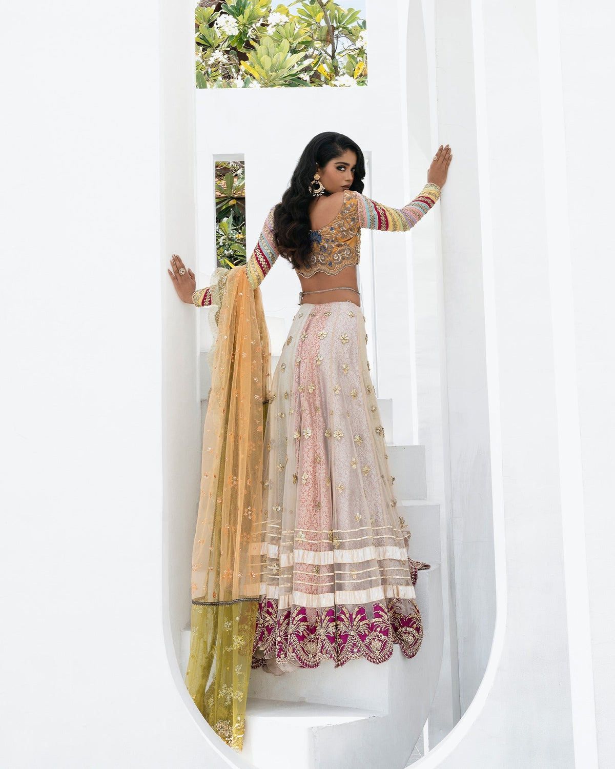 Mysie by Tahira | Aurea Luxury Formals | ASHKITA-Brand:Mysie by Tahira-Type:Ladies Clothes-Multicolor-Net-House of Maryam- Buy in UK, USA
