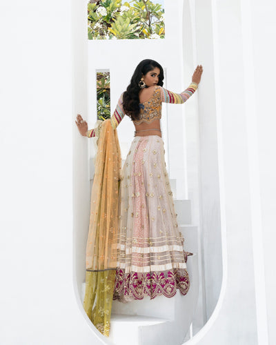 Mysie by Tahira | Aurea Luxury Formals | ASHKITA-Brand:Mysie by Tahira-Type:Ladies Clothes-Multicolor-Net-House of Maryam- Buy in UK, USA