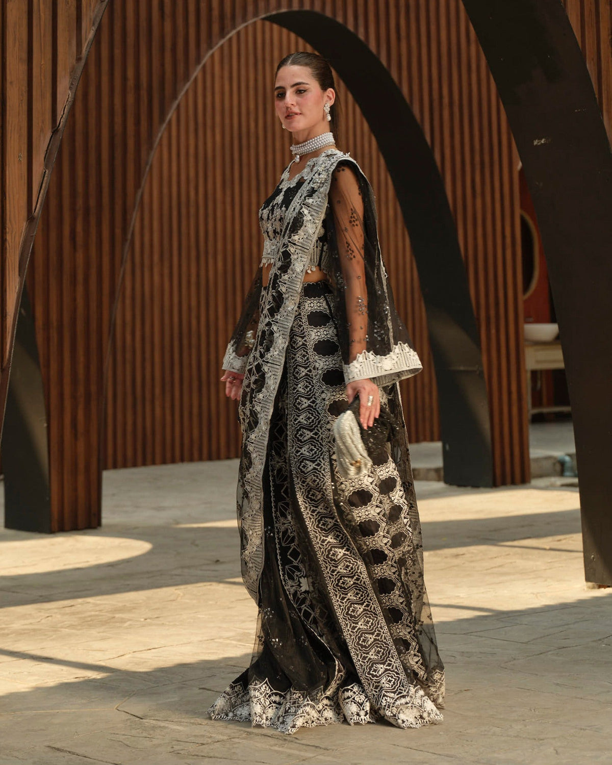 Mysie by Tahira | Wedding Formal Wears | ASH-Brand:Mysie by Tahira-Type:Ladies Clothes-Black-Net-House of Maryam- Buy in UK, USA