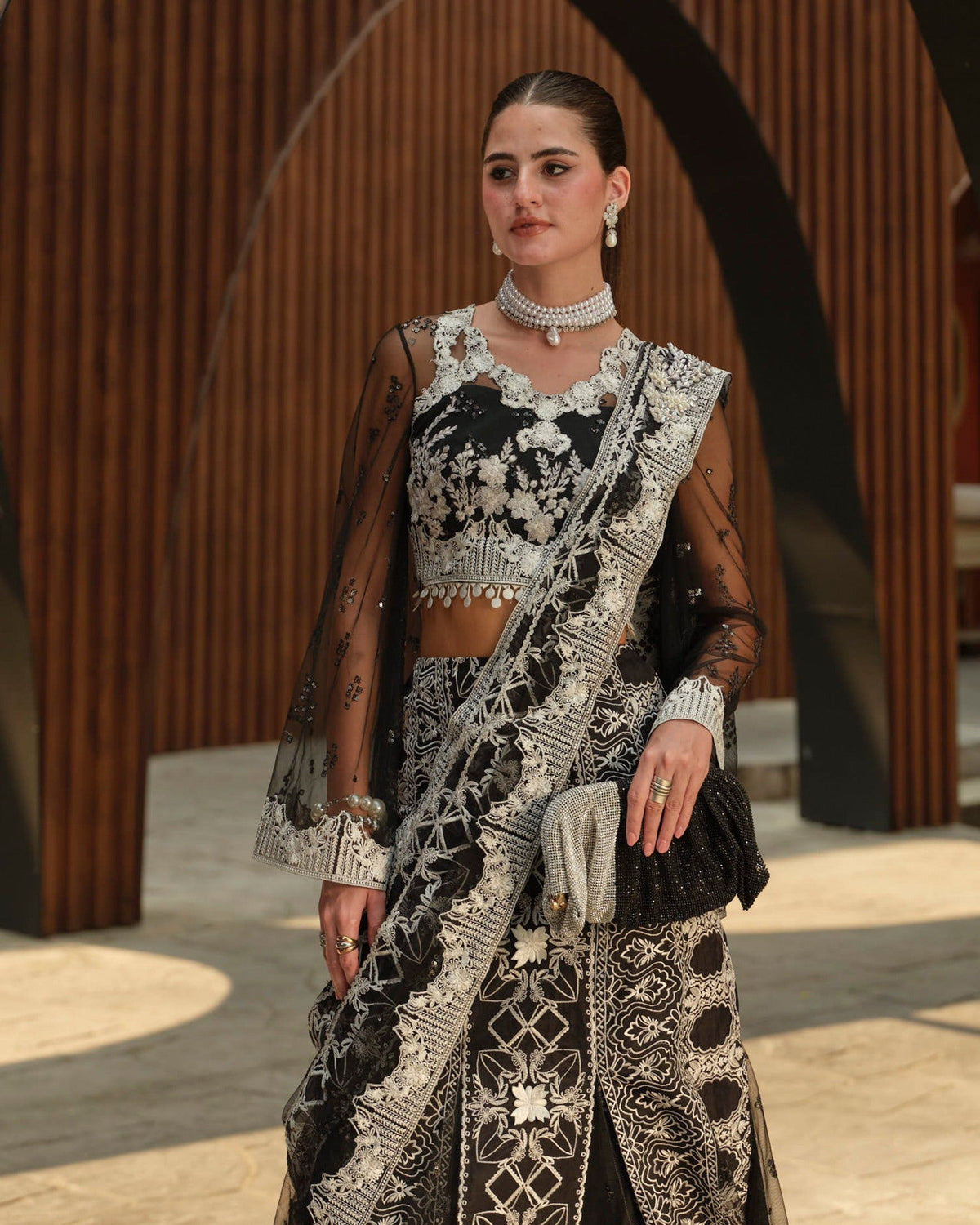 Mysie by Tahira | Wedding Formal Wears | ASH-Brand:Mysie by Tahira-Type:Ladies Clothes-Black-Net-House of Maryam- Buy in UK, USA