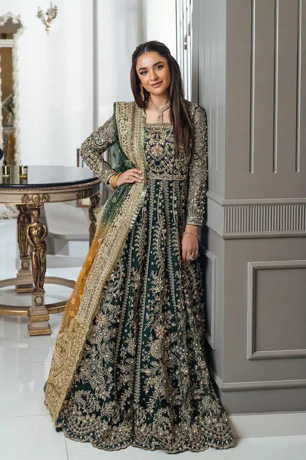 Mysie by Tahira | Arzu Wedding Formals 23 | Yumna by Designer Mysie by Tahira - House of Maryam - Pakistani Designer Ethnic Wear in {{ shop.shopifyCountryName }}