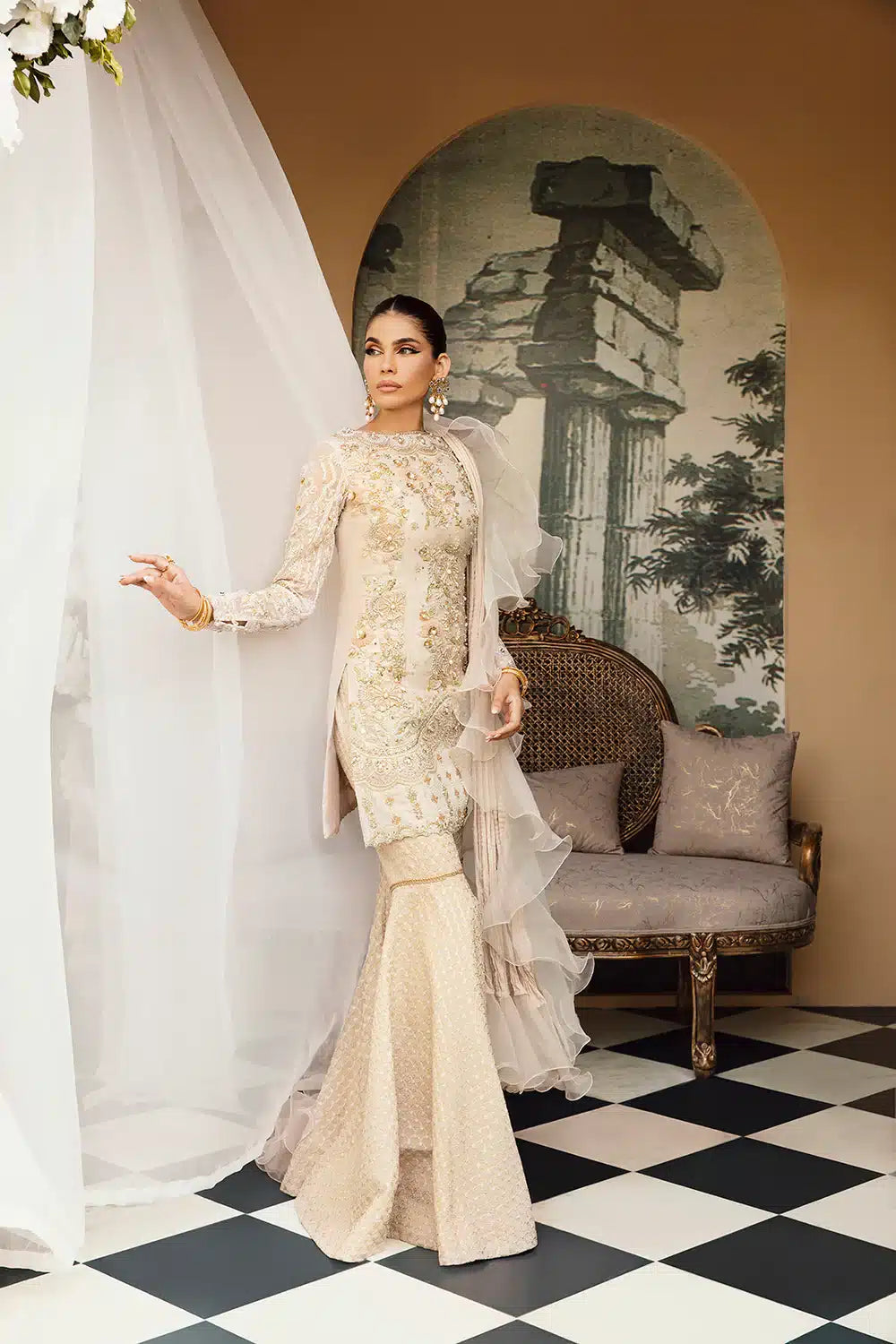 Mysie by Tahira | Arzu Wedding Formals 23 | Ammara by Designer Mysie by Tahira - House of Maryam - Pakistani Designer Ethnic Wear in {{ shop.shopifyCountryName }}