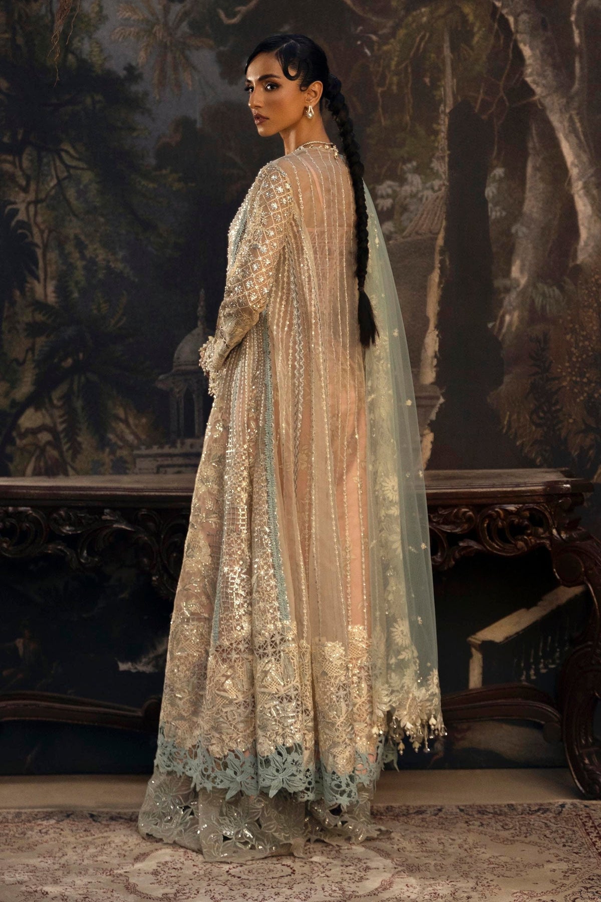 Sana Safinaz | Nura Festive 25 | N251-001-3CT -  Sana Safinaz Ladies Clothes - Original Designer Dress - House of Maryam