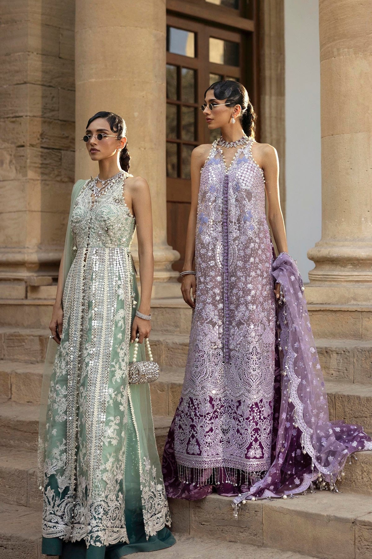 Sana Safinaz | Nura Festive 25 | N251-005-3CX -  Sana Safinaz Ladies Clothes - Original Designer Dress - House of Maryam