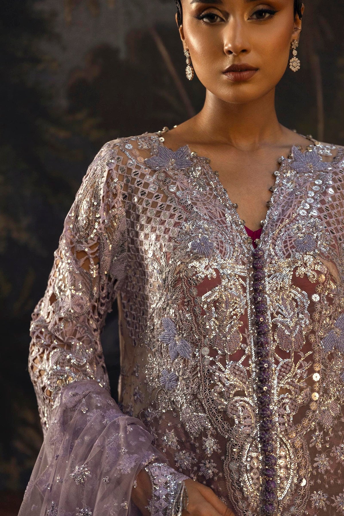 Sana Safinaz | Nura Festive 25 | N251-007-3DJ -  Sana Safinaz Ladies Clothes - Original Designer Dress - House of Maryam