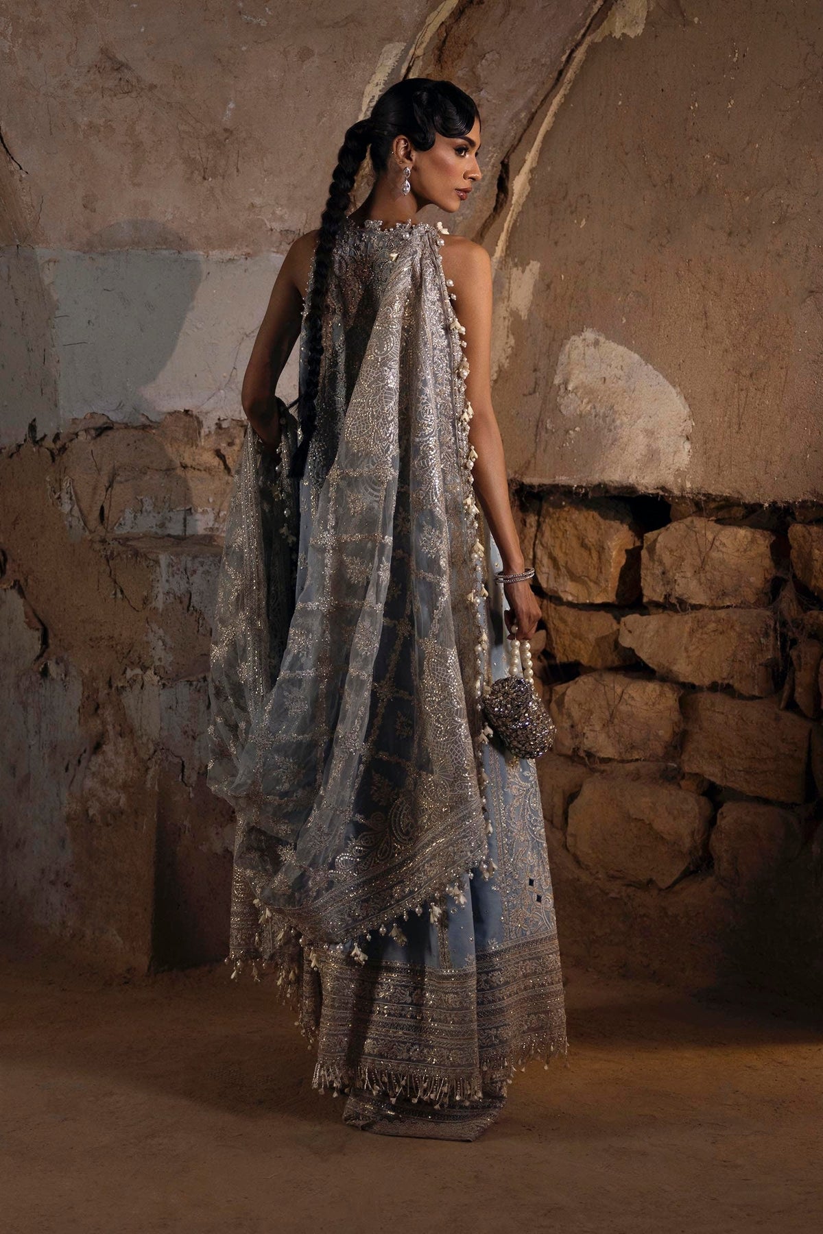 Sana Safinaz | Nura Festive 25 | N251-008-3CT -  Sana Safinaz Ladies Clothes - Original Designer Dress - House of Maryam