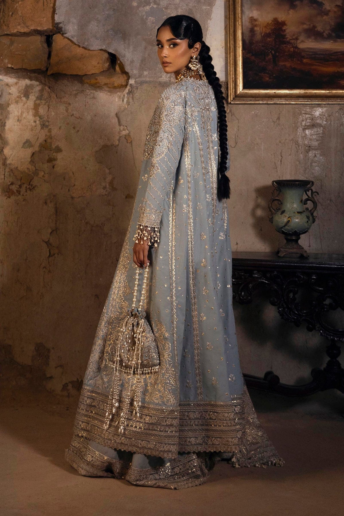 Sana Safinaz | Nura Festive 25 | N251-008-3CT -  Sana Safinaz Ladies Clothes - Original Designer Dress - House of Maryam