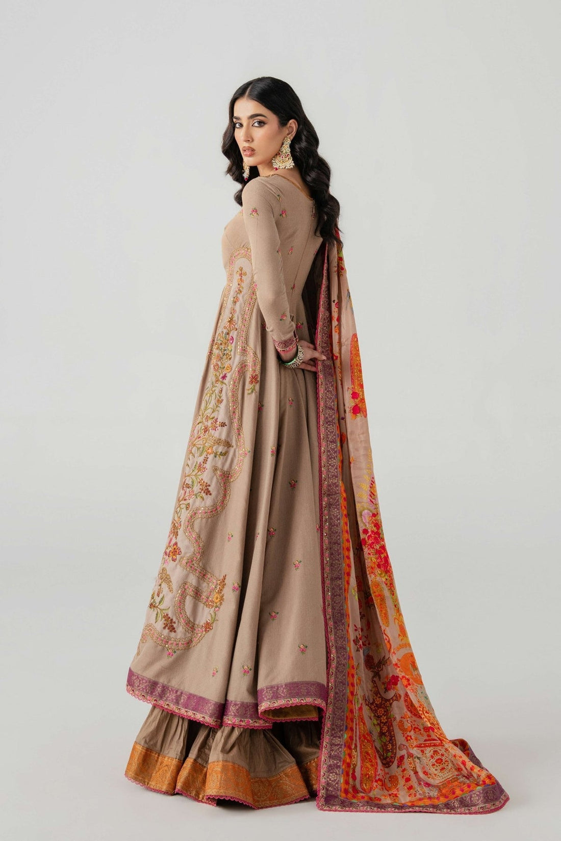 Fahad Hussayn | Jalsa Ghar | Naghz beg -  Fahad Hussayn Ladies Clothes - Original Designer Dress - House of Maryam