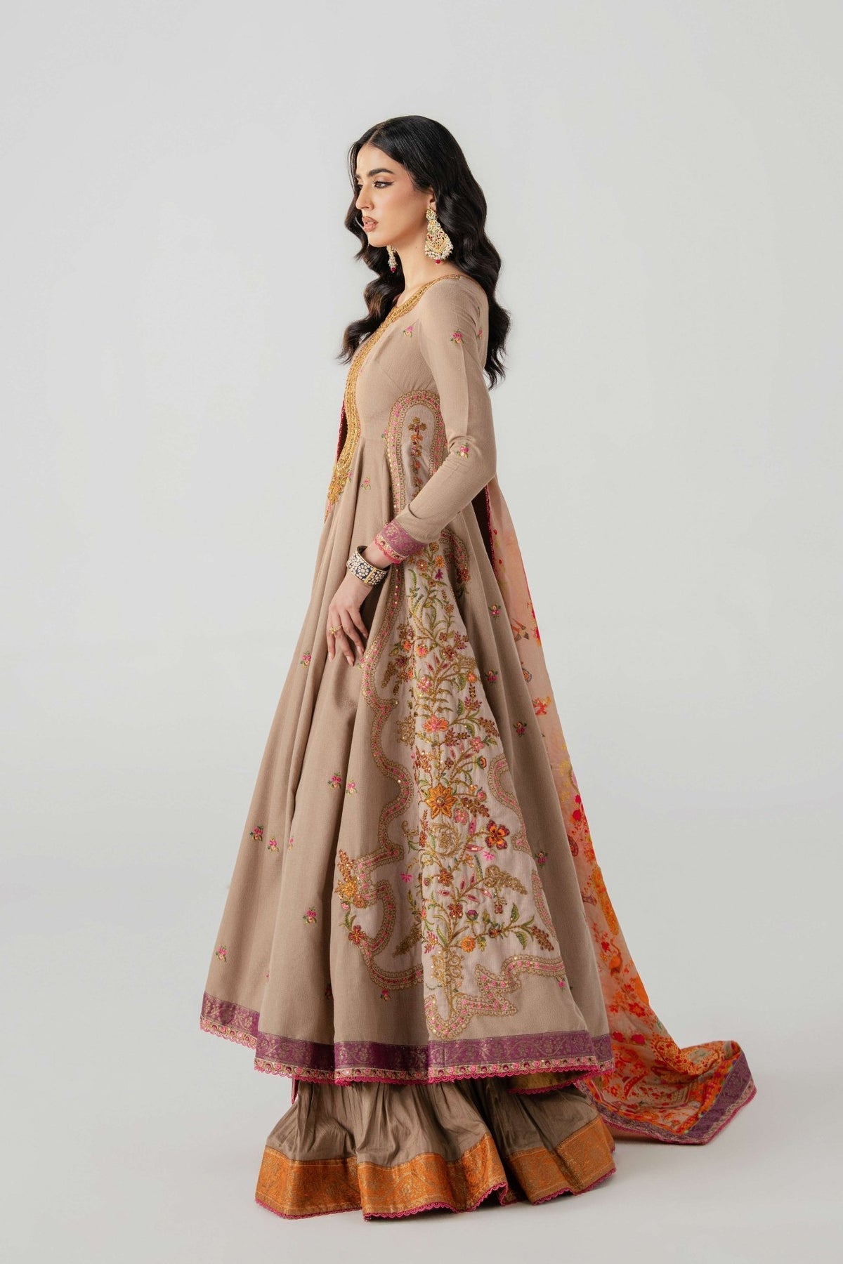 Fahad Hussayn | Jalsa Ghar | Naghz beg -  Fahad Hussayn Ladies Clothes - Original Designer Dress - House of Maryam