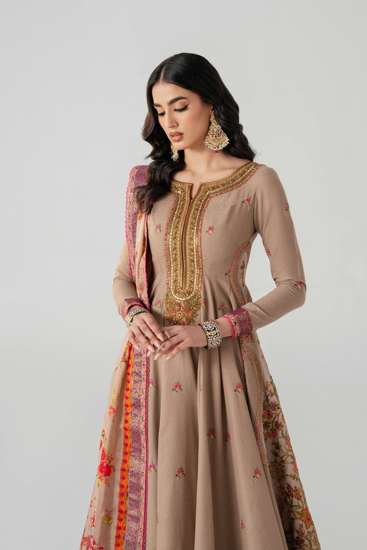 Fahad Hussayn | Jalsa Ghar | Naghz beg -  Fahad Hussayn Ladies Clothes - Original Designer Dress - House of Maryam