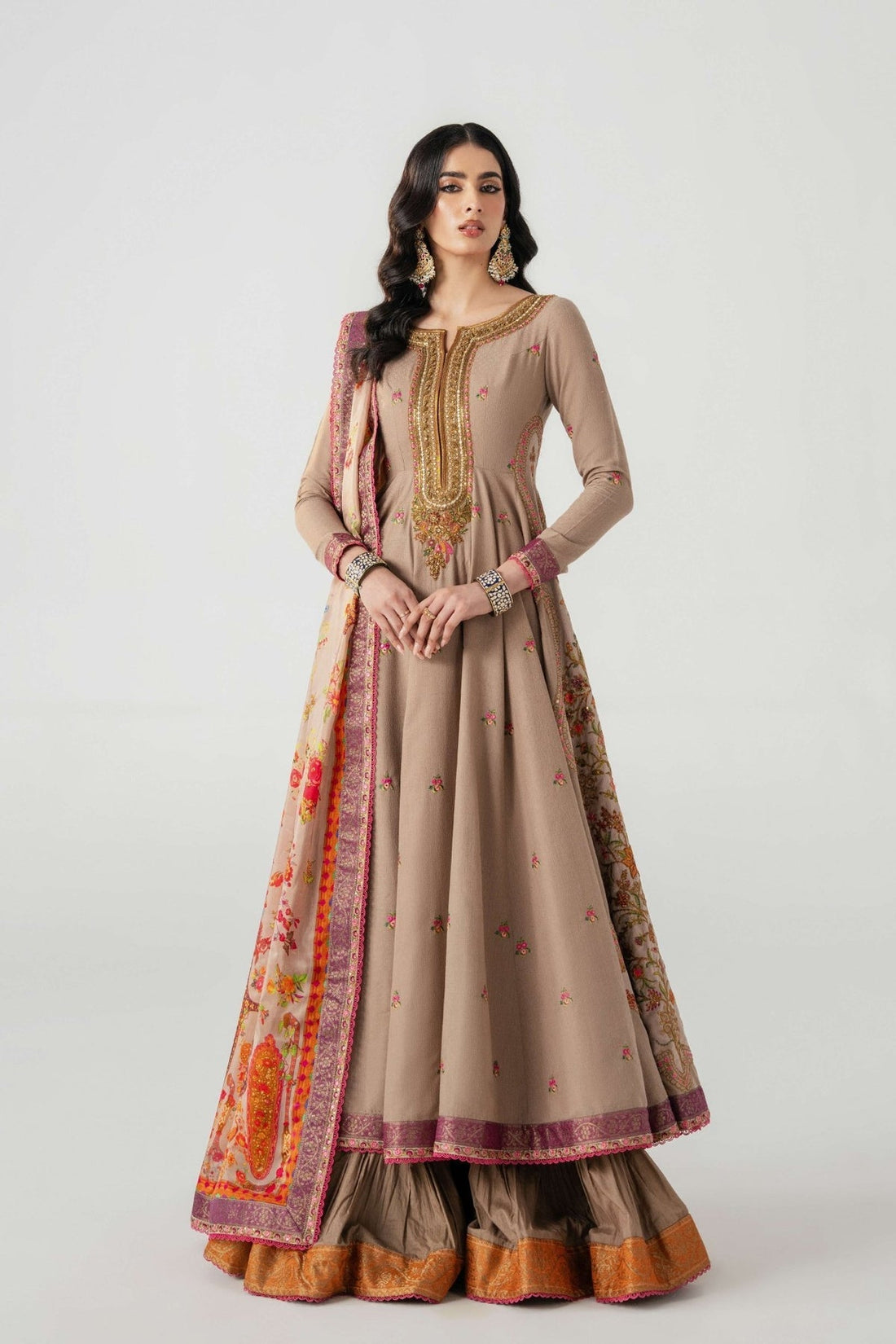 Fahad Hussayn | Jalsa Ghar | Naghz beg -  Fahad Hussayn Ladies Clothes - Original Designer Dress - House of Maryam