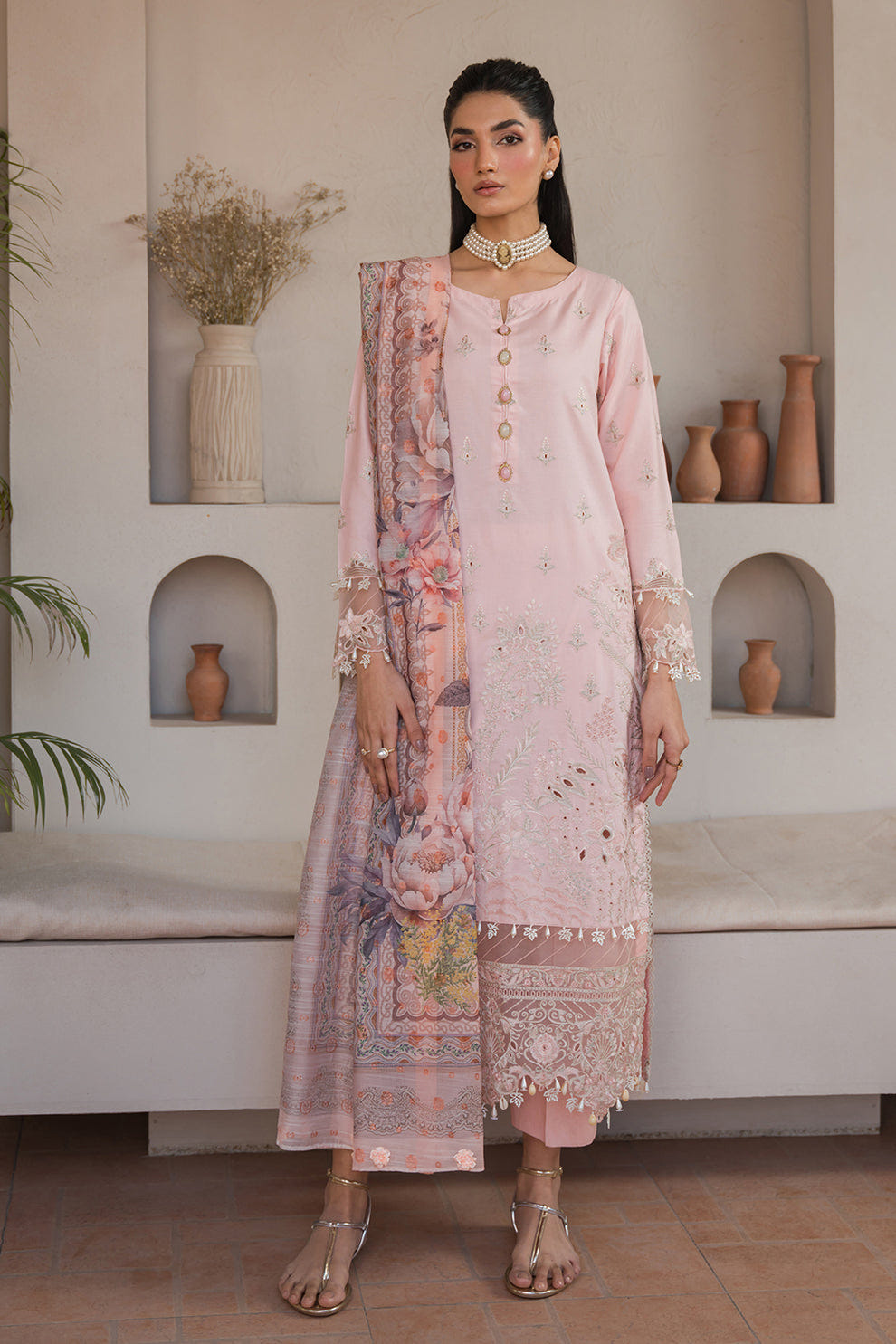 Neeshay | Symphony Luxury Lawn 24 | Lullaby -  Neeshay Luxury - Original Designer Dress - House of Maryam