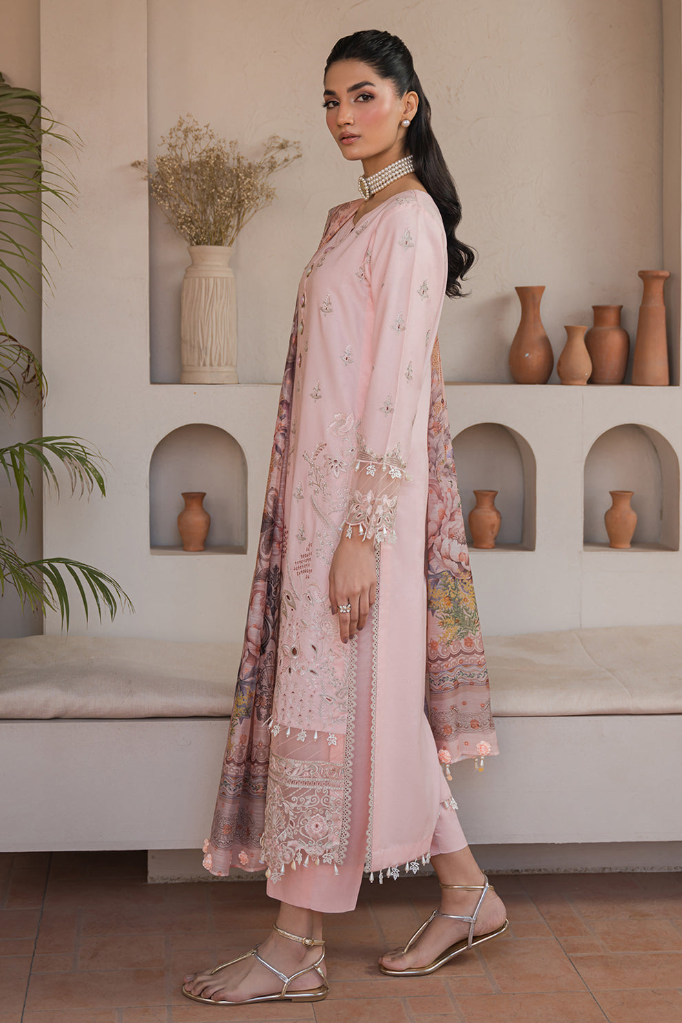 Neeshay | Symphony Luxury Lawn 24 | Lullaby by Designer Neeshay - House of Maryam - Pakistani Designer Ethnic Wear in {{ shop.shopifyCountryName }}