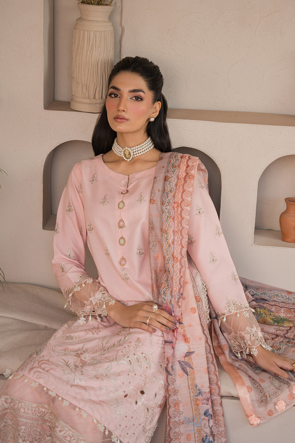 Neeshay | Symphony Luxury Lawn 24 | Lullaby -  Neeshay Luxury - Original Designer Dress - House of Maryam