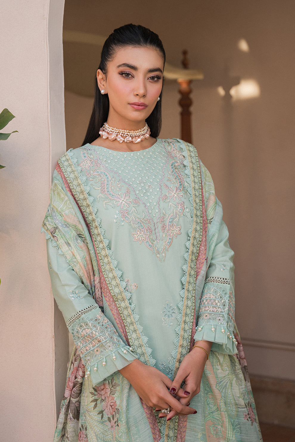 Neeshay | Symphony Luxury Lawn 24 | Melody -  Neeshay Luxury - Original Designer Dress - House of Maryam