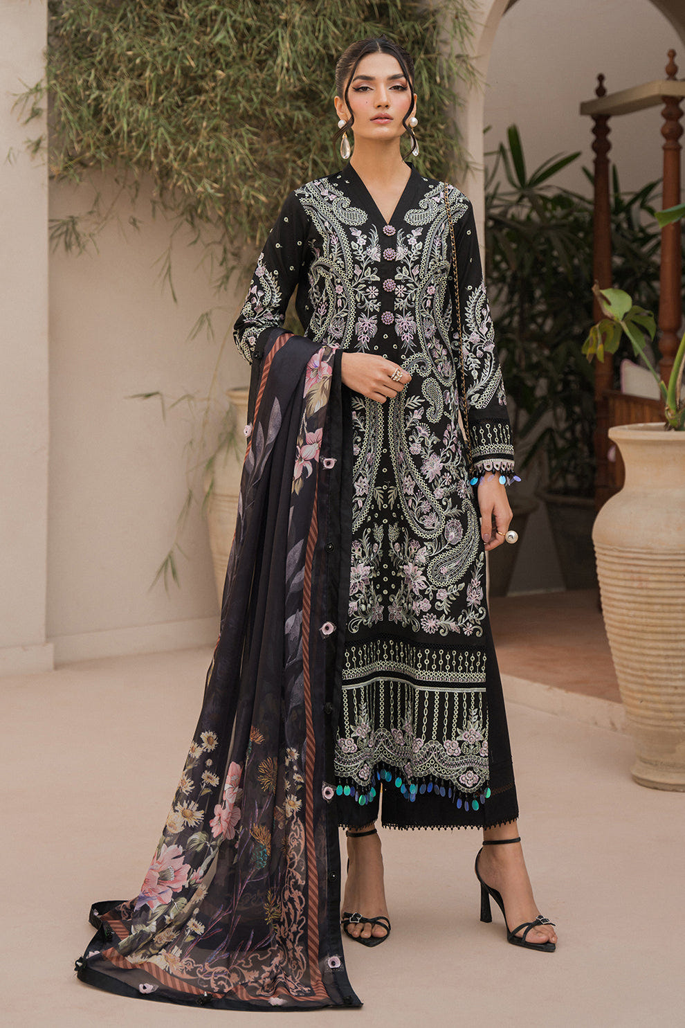 Neeshay | Symphony Luxury Lawn 24 | Celestial -  Neeshay Luxury - Original Designer Dress - House of Maryam