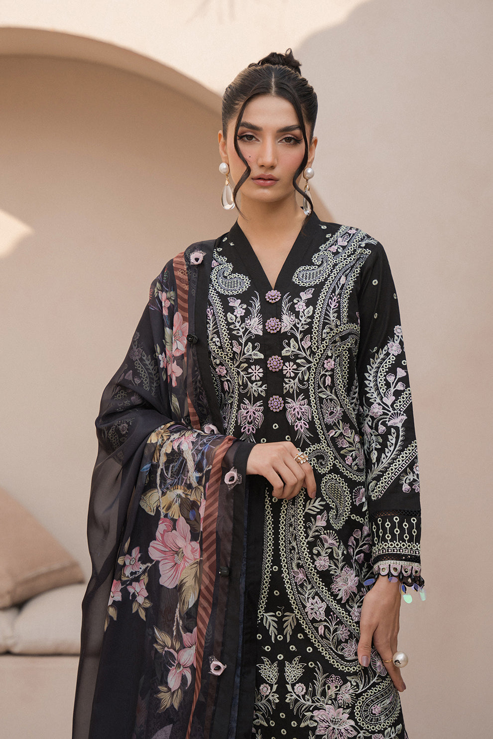 Neeshay | Symphony Luxury Lawn 24 | Celestial -  Neeshay Luxury - Original Designer Dress - House of Maryam