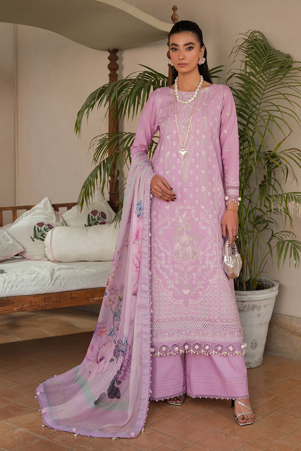 Neeshay | Symphony Luxury Lawn 24 | Serenade -  Neeshay Luxury - Original Designer Dress - House of Maryam