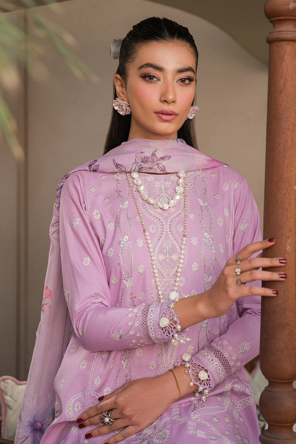 Neeshay | Symphony Luxury Lawn 24 | Serenade -  Neeshay Luxury - Original Designer Dress - House of Maryam